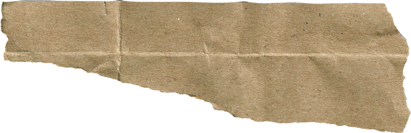 Ripped Kraft Paper